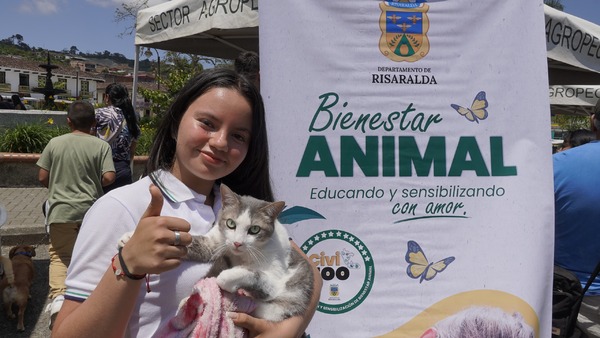 In Marseille, 200 pets were cared for at the “Risaralda Take Care With Love” event